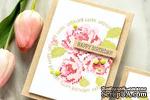 Силиконовый штамп от Waffle Flower - Stitched Roses Stamp Set